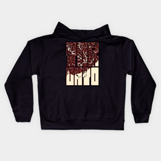 Toronto, Canada City Map Typography - Vector Kids Hoodie